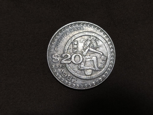 Moneda De 20 Pesos 1982