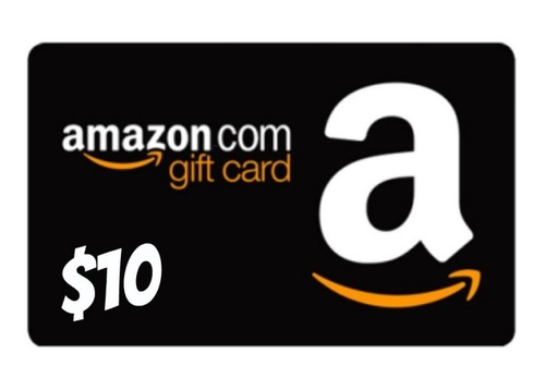 Amazon Gift Card 10 Usd -tarjeta Entrega Inmediata