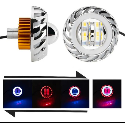 Bombillo Led, Ojo De Diablo, Ojo De Angel, Proyector, Motos