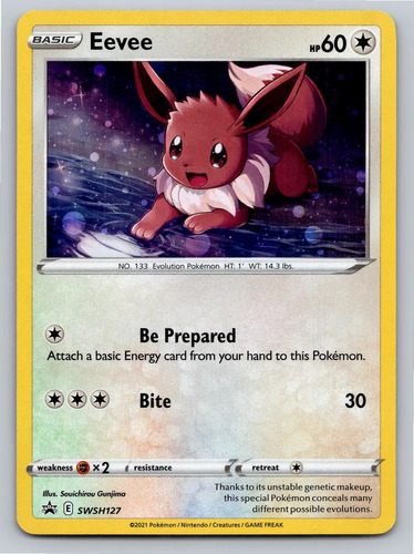 Cartas Pokemon Eevee Holo Promo