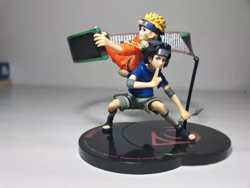 Boneco Sasuke Classico Não Articulado - Sasuke 18cm Naruto Classico  Colecionável Figure Action