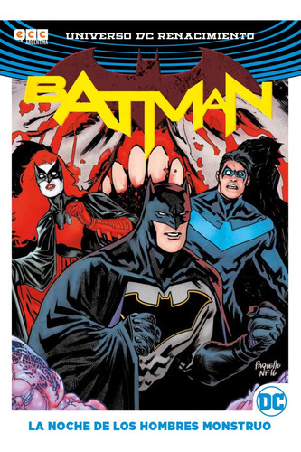 Batman La Noche De Los Hombres Monstruo Ecc Ediciones