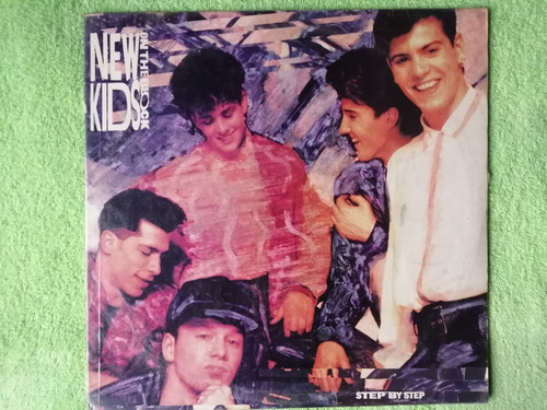 Eam Lp Vinilo New Kids On The Block Step By Step 1990 Import