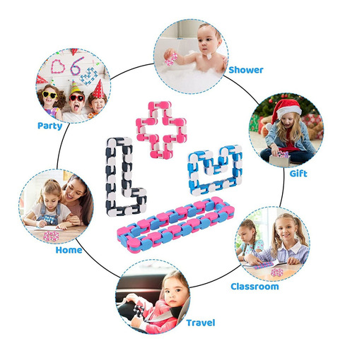 Juguetes De Wacky Tracks Fidget Juguetes De Serpiente Fidget
