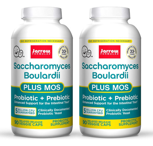 Jarrow Formulas Saccharomyces Boulardii + Mos
