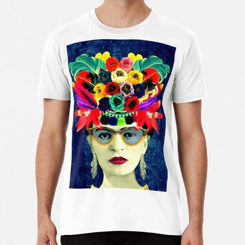 Remera Gafas De Sol Frida Kahlo Algodon Premium