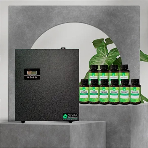 Kit Máquina Aromatizadora Ultra + 1 Refil Air 1000 Ml Olyra Cor Flores