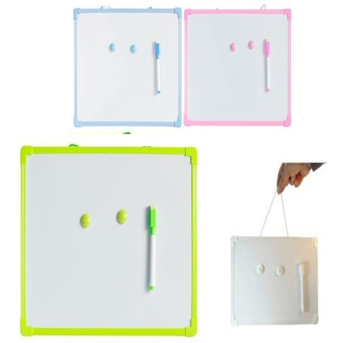 Imagem 1 de 6 de Lousa Quadro Branco Magnetico Infantil Adulto Com Caneta Apa