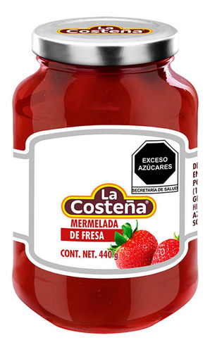 Mermelada La Costeña Fresa 440g