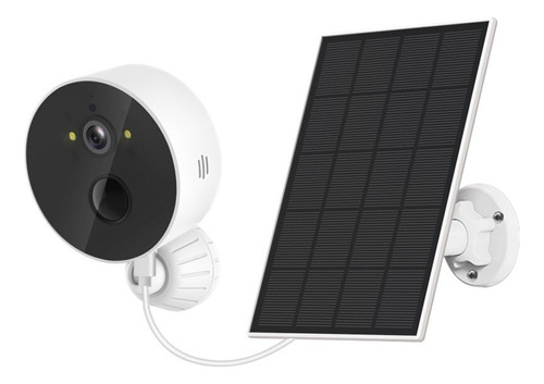 Camara Solar Exterior Wifi Icsee Batería Seguridad Tienda