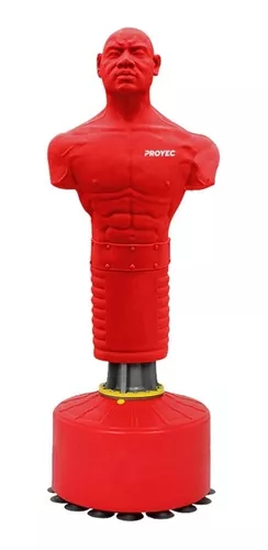 Bolsa Piso Muñeco Torso Patada Boxeo Kick Boxing + Regalo