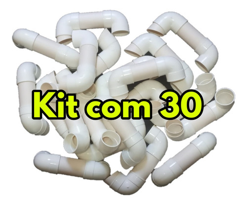 Kit Com 30 - Whisper Phone - Sussurrofone - Branco