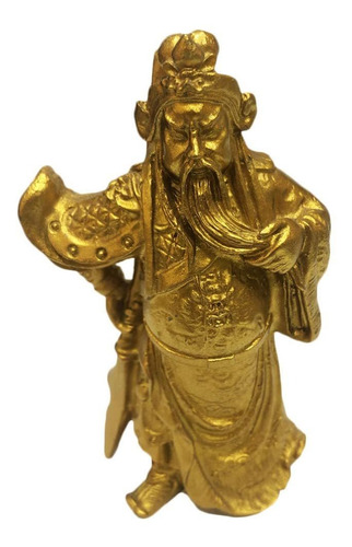 Estatua China Fengshui Guan Yu Mini Gong Yun Chang Kwan Kung