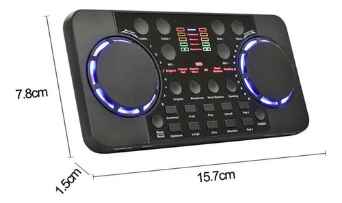 J Para Mini Mezclador * Dio Con , Tarjeta De Sonido,