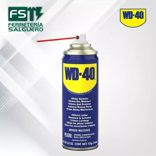 W40 Wd40 Lubricante 155g/216cm3 Limpia Protege Antioxido Fs - $ 6.451