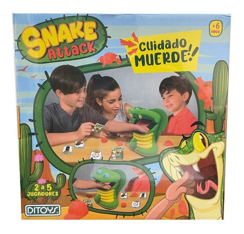 Snake Attack Juego De Mesa Original Ditoys 2467