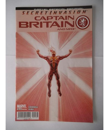 Captain Britain Secret Invasion 04 Editorial Televisa