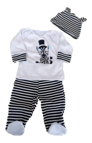 Conjunto Cebra De 0 A 12 Meses