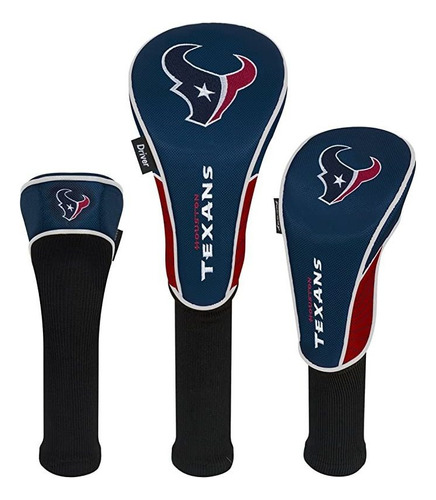 Esfuerzo Del Equipo De La Nfl Conjunto De Tres Headcovers