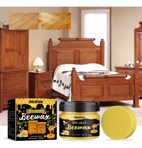 Cera De Abejas Para Pulir Madera, Condimento Natural, Cera D