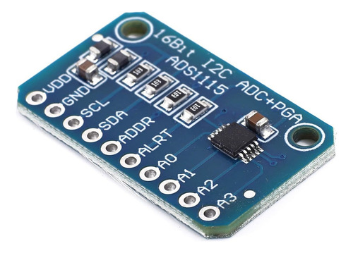 Modulo Ads1115 Adc Amplificador De Ganancia Programable Cdmx