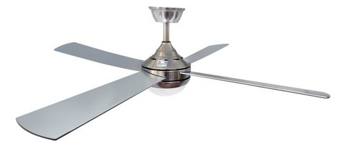 Ventilador de techo Megaluz CF1085-52 con 4 palas color gris estructura color gris, 1.067m de diámetro