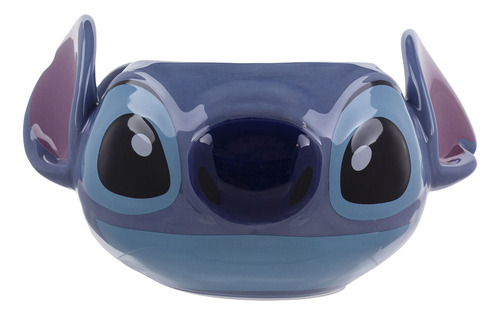 Taza Paladone Disney Stitch Stitch, 450 Ml, Color Negro