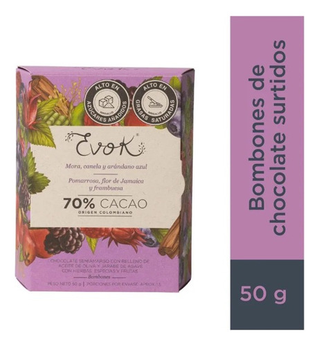 Bombones De Chocolate 70% Cacao