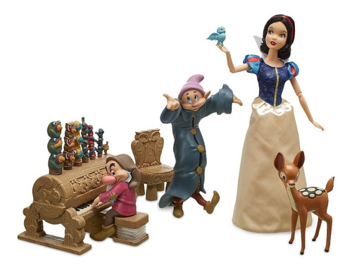 Disney Store Snow White Classic Doll Dance Party Play Set