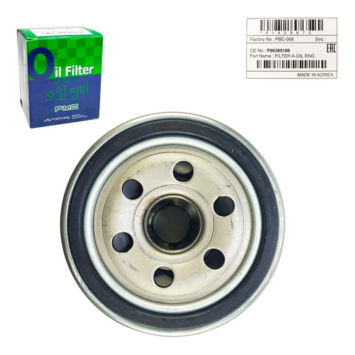 Imagen 4 de 6 de Filtro Aceite Peugeot 206 2.0 2006 2007 2008 2009 Original