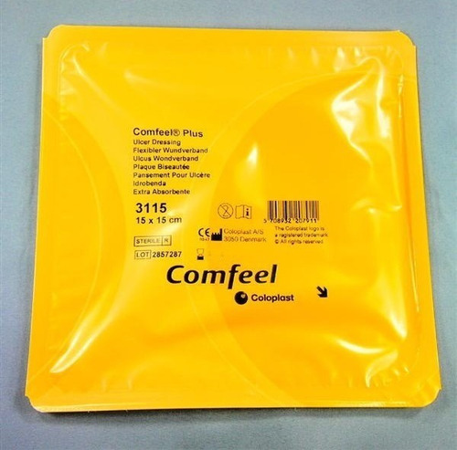 Comfeel Aposito Hidrocoloide T/duoderm Grueso 20x20 X 10