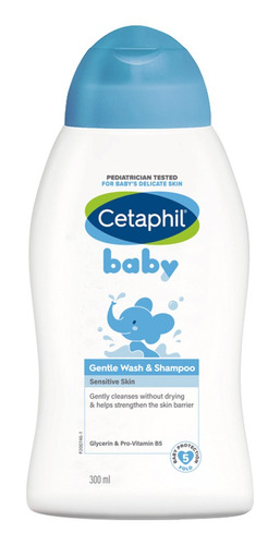 Cetaphil Baby Gentle Wash & Shampoo X 300ml Baño Liquido