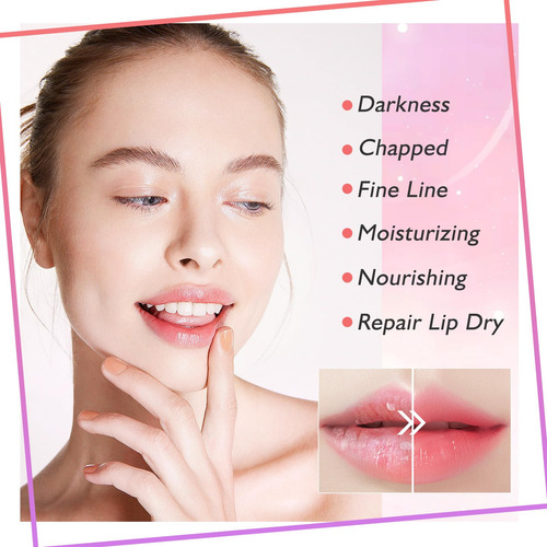 Mascarilla De Labios Rosa Adofect 30 Piezas Hidratante