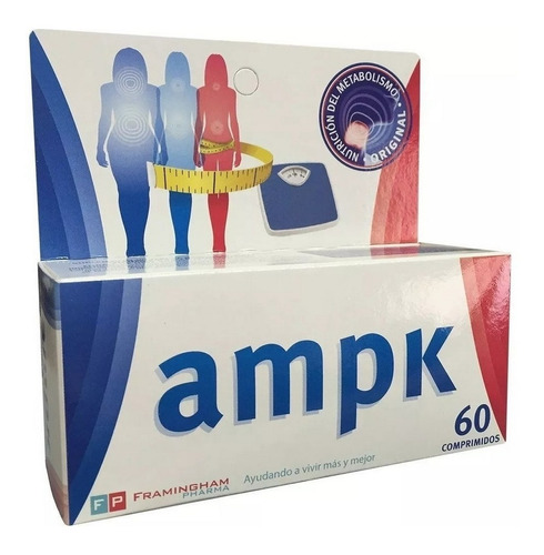 Ampk Activa El Metabolismo Control De Peso X 60 Comprimidos