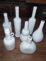 Comprar Antiguas Botellas Pintadas A Mano Para Decoracion X Unidad