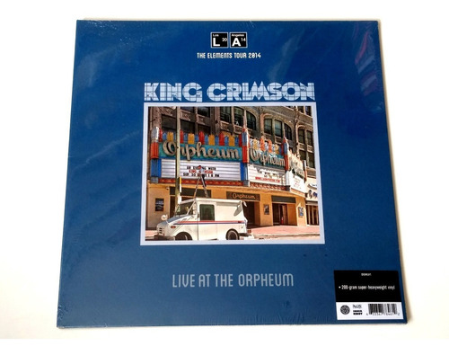 Vinilo King Crimson / Live At The Orpheum / Nuevo Sellado 