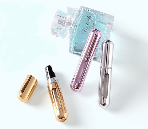 Imagen 5 de 6 de Mini Perfumero Portatil Recargable 5ml Atomizador Colores