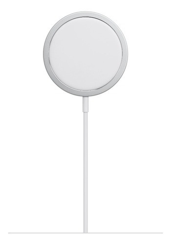 Cargador Inalámbrico Blanco Apple Magsafe Qi De 15 W 