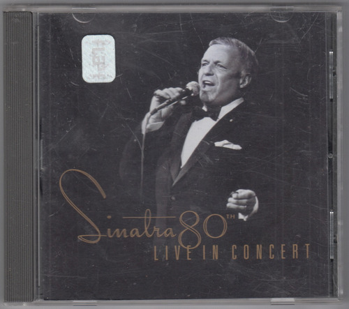 Frank Sinatra Live In Concert Cd Original Usado Qqe.