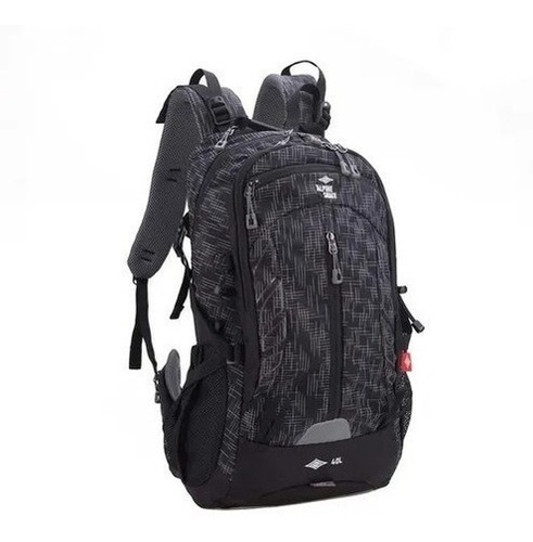 Mochila 40 Litros Trekking Alpine Skate Camping Mujer Hombre