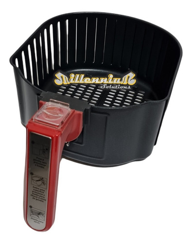 Imagem 1 de 3 de Cesto Com Puxador Air Fryer Mondial Naf-03i Vermelho 4l