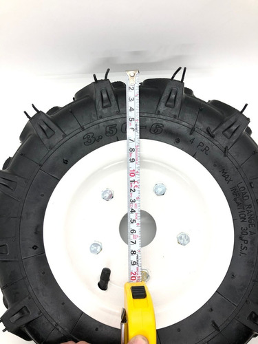 Imagen 2 de 9 de Rueda Neumático Para Motocultivadora Lmc1002 Lusqtoff