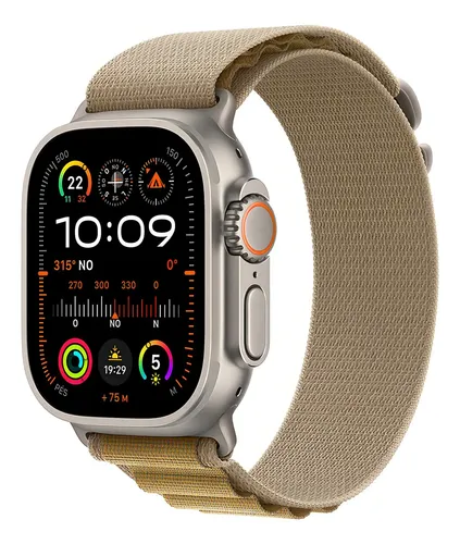 アップルトゥアップル Apple Watch Ultra 2 GPS + Cellular • Caixa natural de titânio de