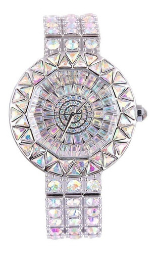 Nuevo Elegante Reloj Pulsera Mujer Elegancia Cristales W104