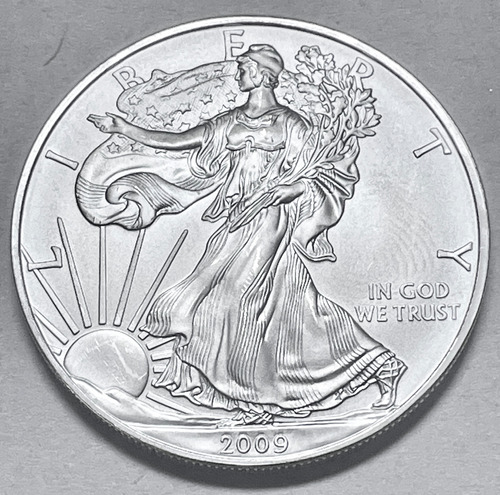 Estados Unidos Onza De Plata Fina 2009