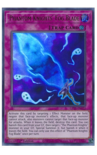 Yugioh Cuchilla De Niebla De Caballero Gftp-sp122 Ultra Rare