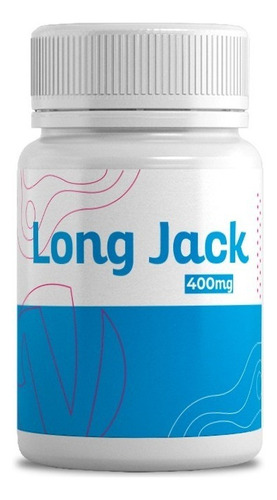 Long Jack 400 Mg - 30 Cápsulas - 30 Doses Sabor Sem Sabor