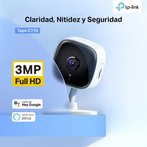 Tapo C110 Home Security Wi-fi Camera 3mp Full Hd Tp-link