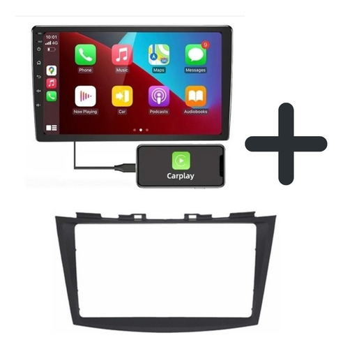 Radio Auto Android 9 Carplay 4gb+64g + Bisel Suzuki Swift