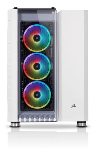 Gabinete Gamer Corsair Crystal 680x Atx Blanco Delta